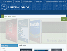 Tablet Screenshot of editlegado.com